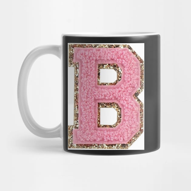 Preppy pink varsity letter by DiorBrush